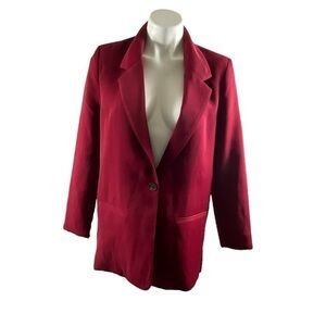 Wayf Long Sleeve Red Blazer